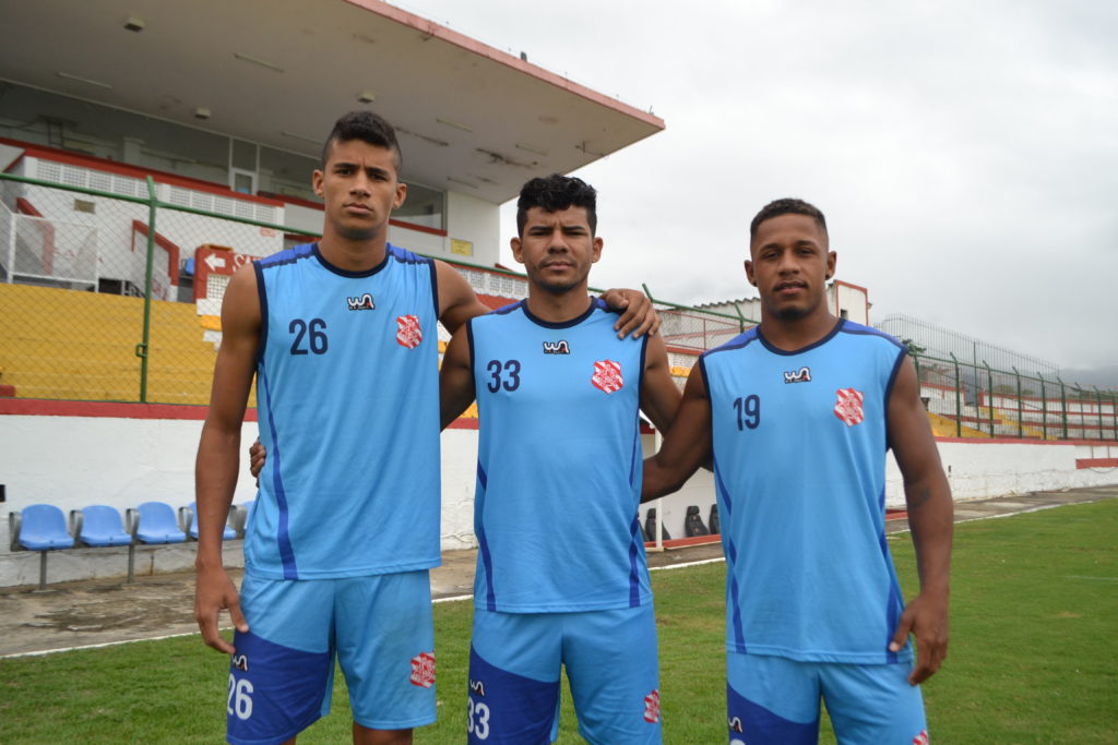 Cleidson, Léo Bahia e Rogerinho