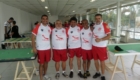 Equipe do Bangu: Carlos Alberto, Marcelo Coutinho, Galindo, Ricardo e Wanderson.